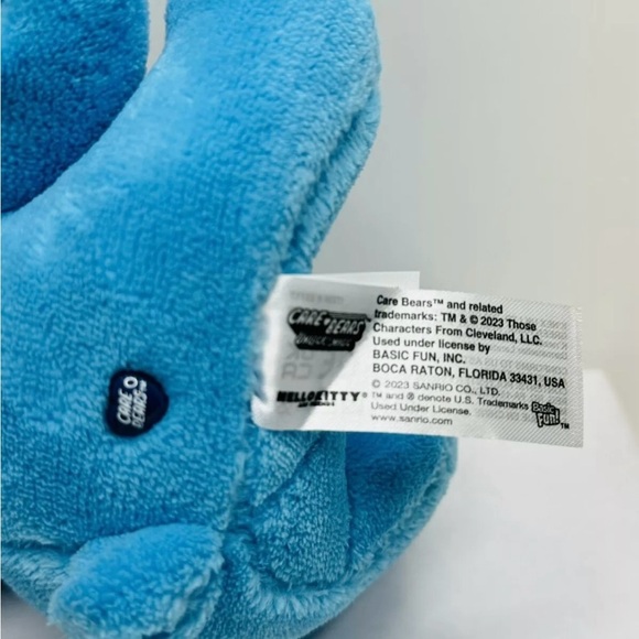 Sanrio Hello Kitty Care Bears Badtz-Maru Dressed As Grumpy‎ Bear 9" Plush - Picture 10 of 12